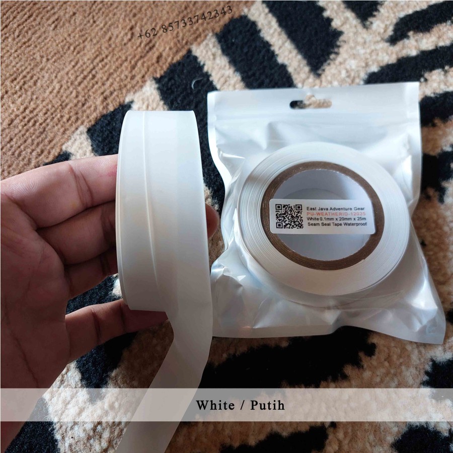 Seam Seal Tape Waterproof 2 Layer Rol Kecil Transparan