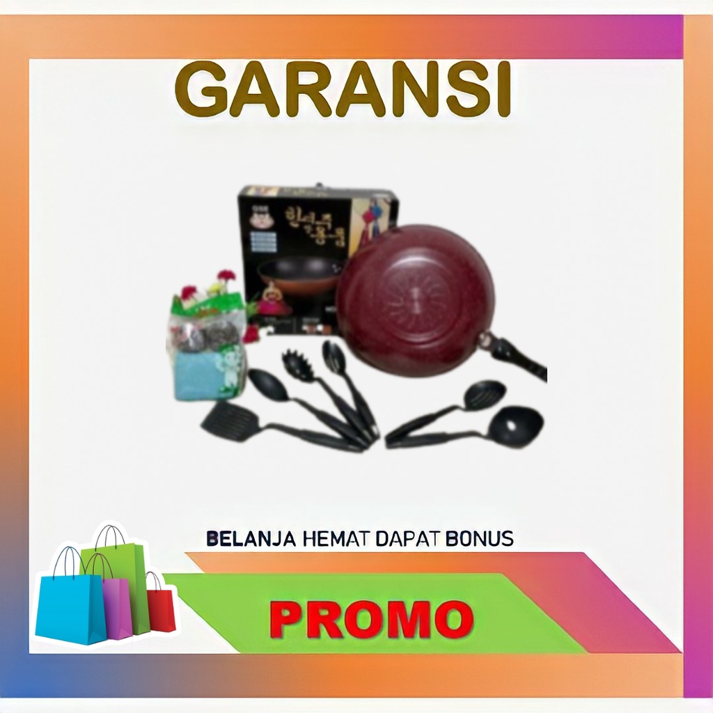 PANCI SET 11 PCS MARBLE GSE SERBAGUNA BERKUALITAS