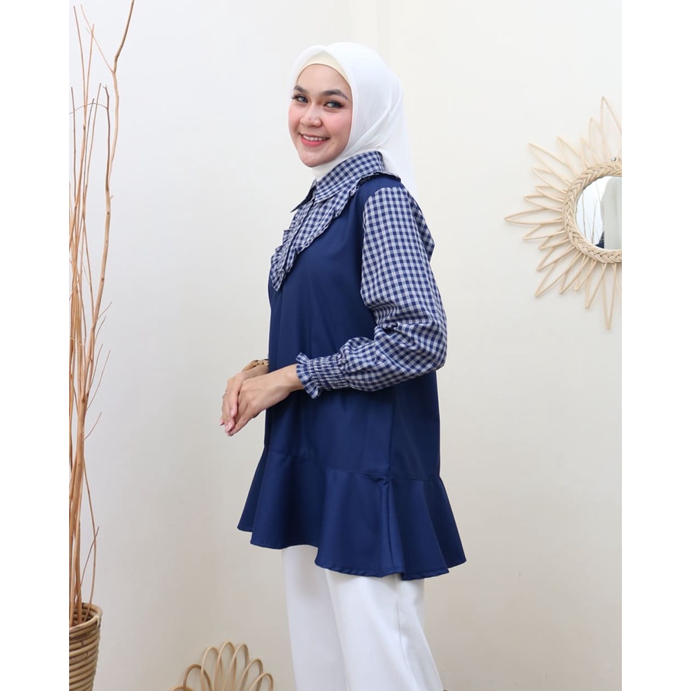 ALFAZZA STORE - YUPI BLOUSE -  FASHION WANITA TERBARU - BIGSIZE - PAKAIAN - GOOD QUALITY PREMIUM