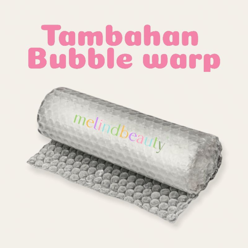 

Tambahan bubble warp biar pengiriman AMAN!!