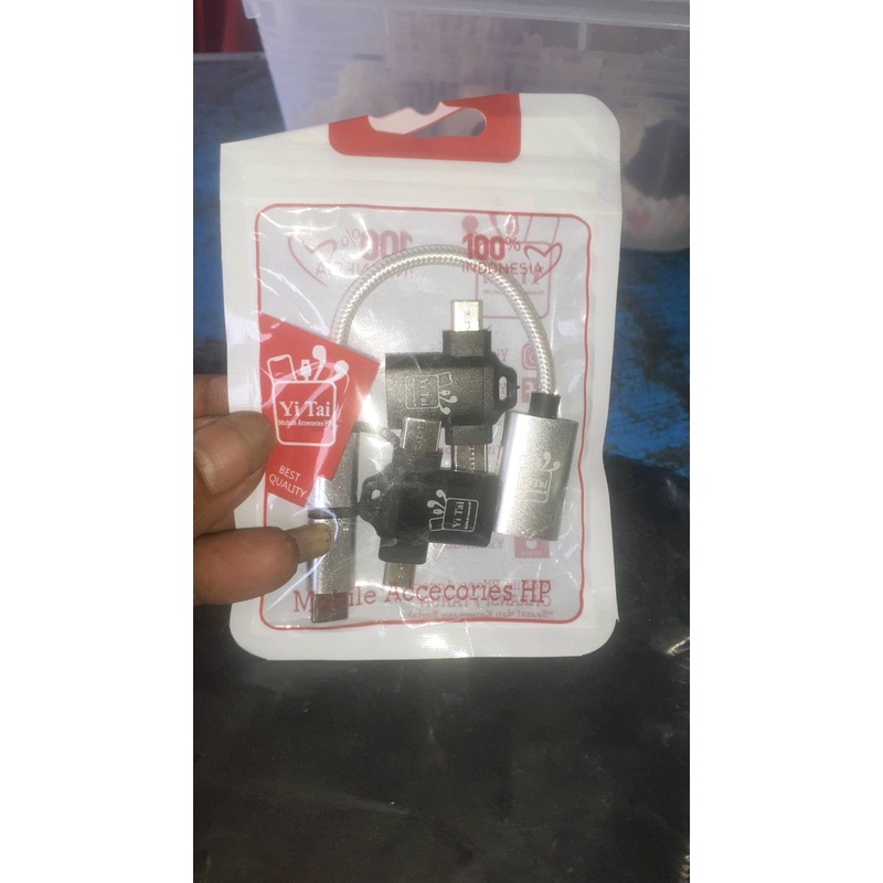OTG 2 IN 1 ( YI TAI ) YT-21 YT-22 OTG 2IN1 MICRO USB TYPE C