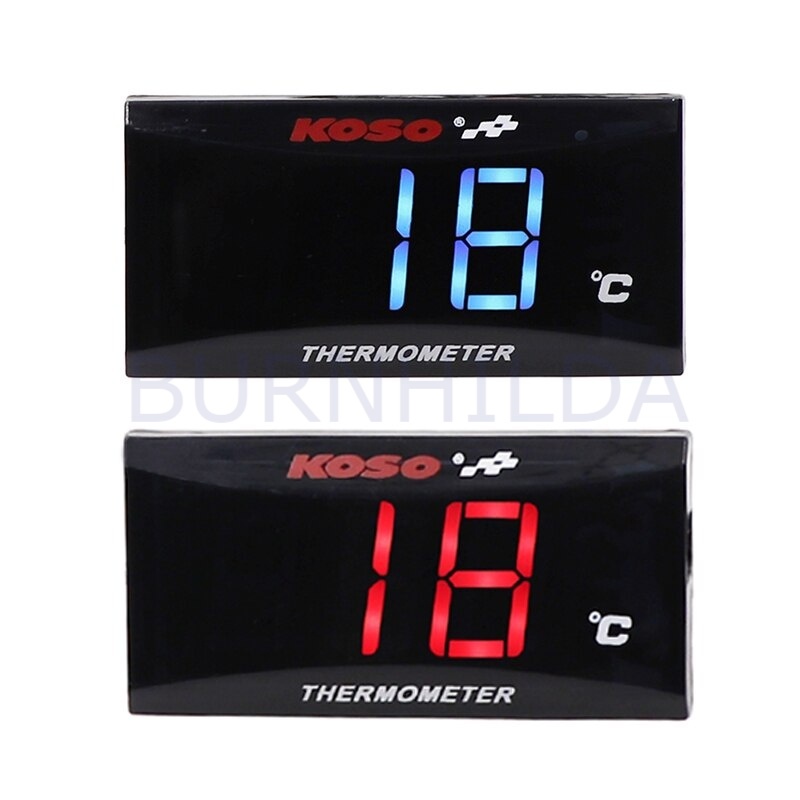 Termometer Digital Pengukur Suhu Air Radiator Mesin Motor mobil motor burnhilda