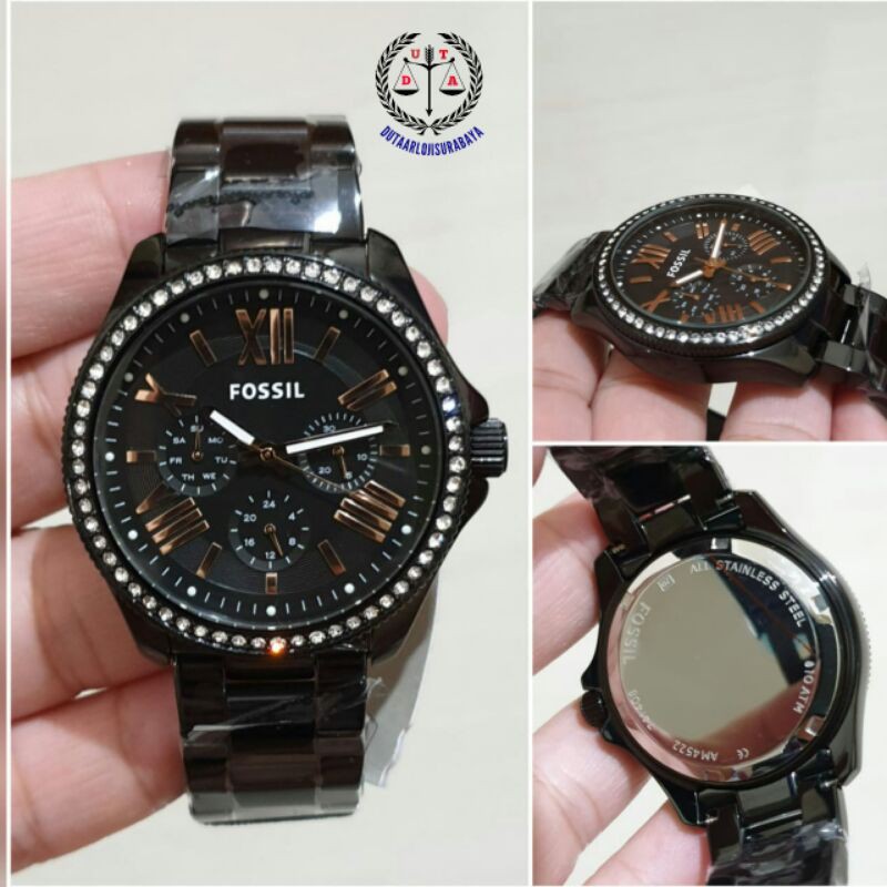 JAM TANGAN FOSSIL WANITA BATRE CHRONO KUALITAS ORIGINAL