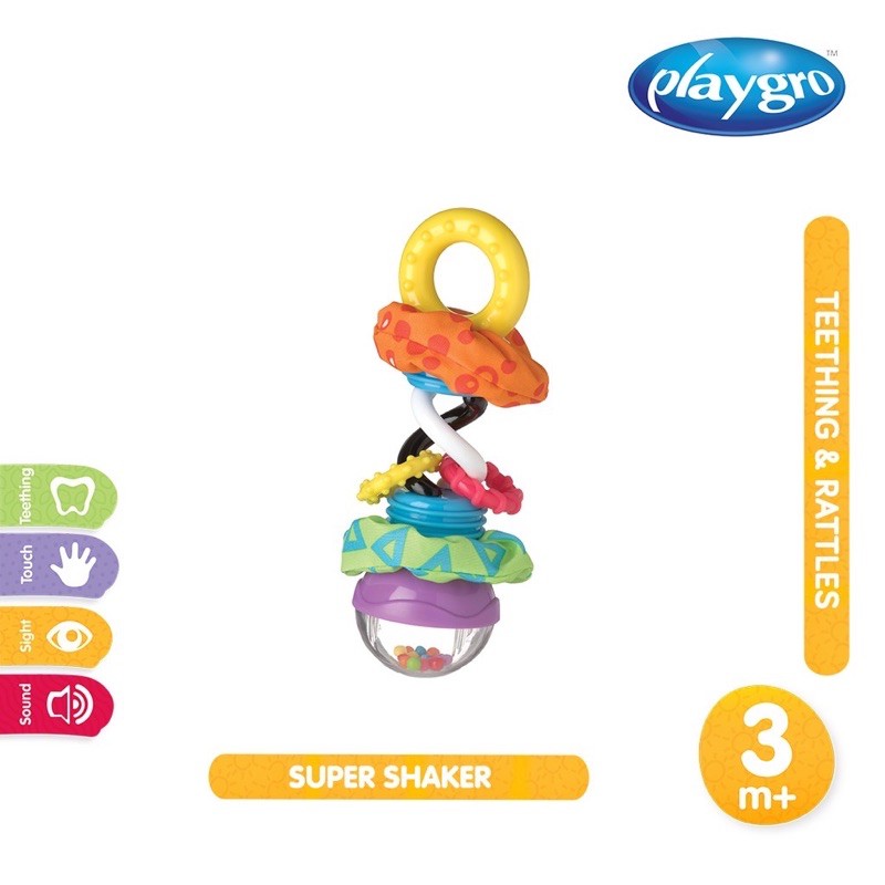 Playgro Super Shaker - Mainan Bayi