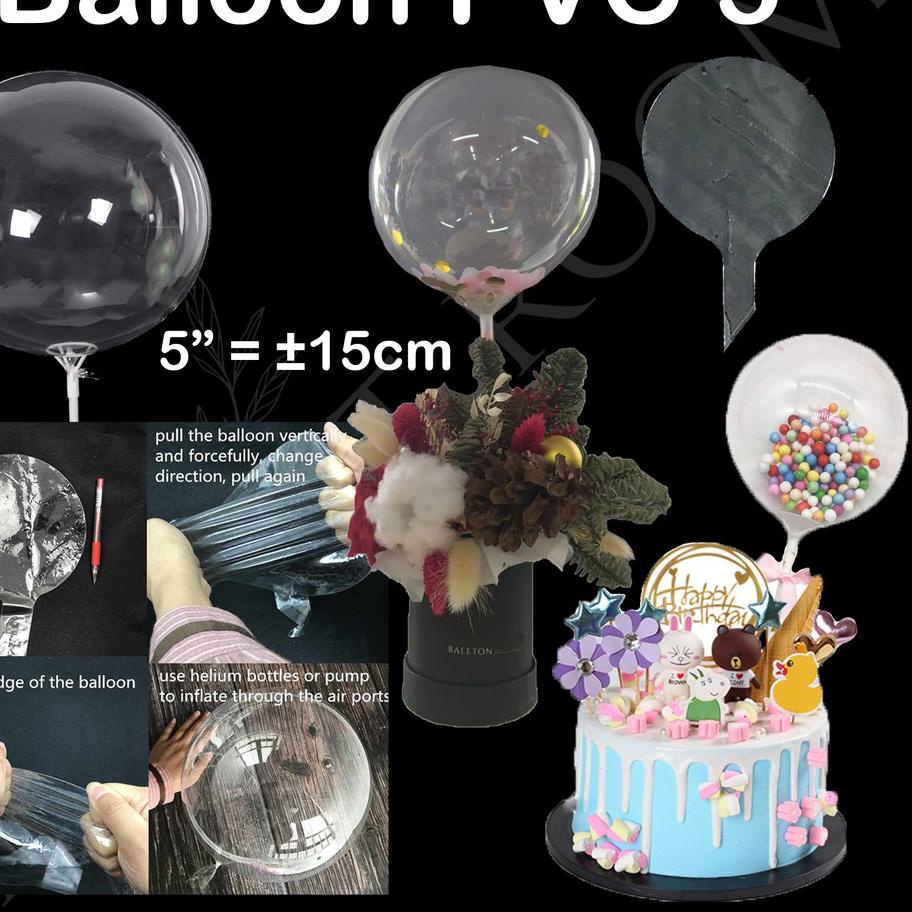 ➤ Balloon PVC 5inch - Jual Balon PVC - Party Supply ♤