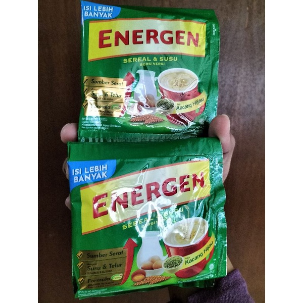 

Energen Kacang Hijau / Sereal Energen