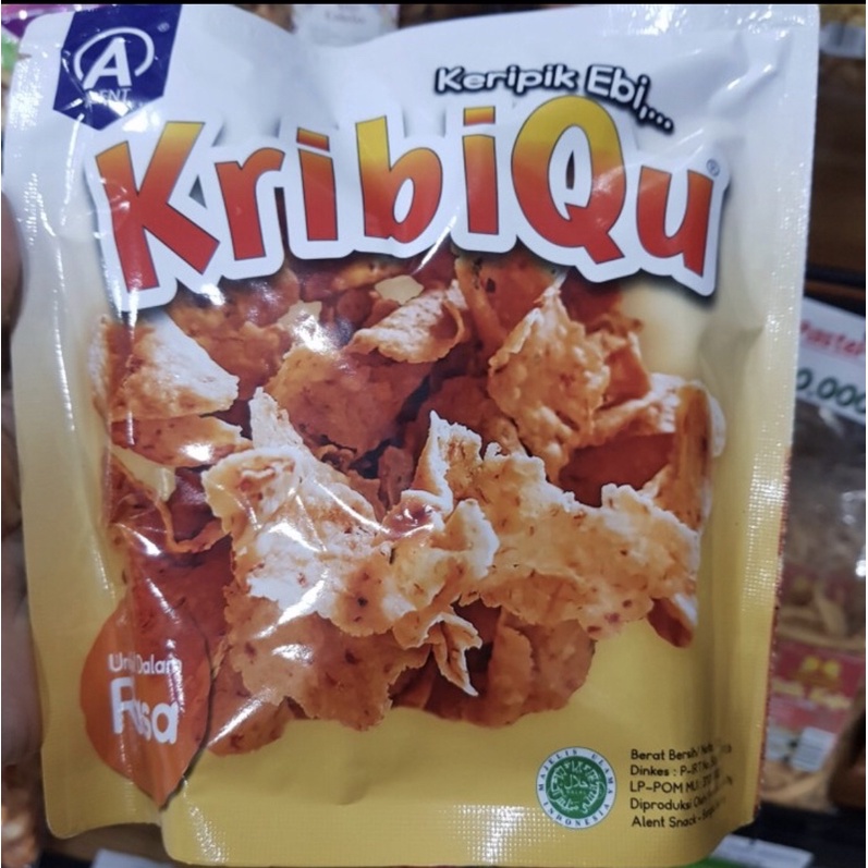 

Kribi udang keripik ebi kripik udang makanan khas Bangka
