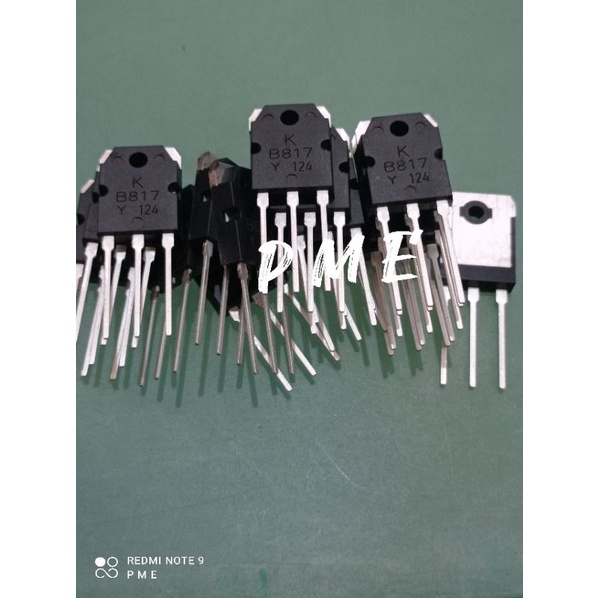 TRANSISTOR B817 D1047 KEC ORIGINAL. 1SET