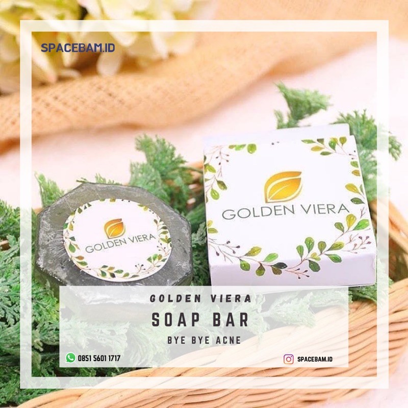 Golden Viera Soap Bar [Sabun Golden Viera]