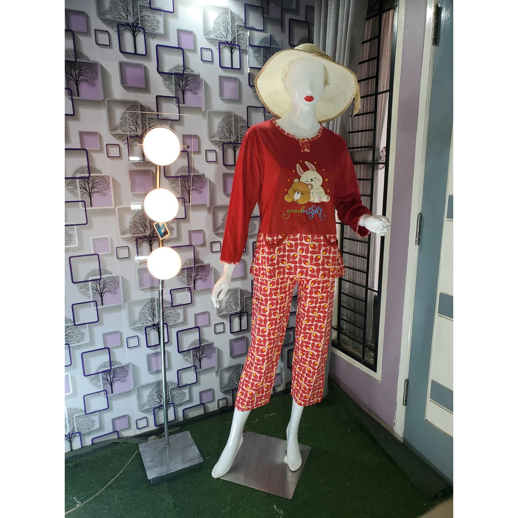Baju Tidur Panjang Dalilan / Baju Tidur Fashion
