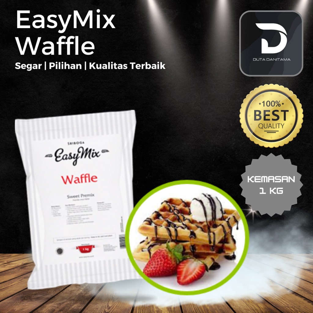 

Easymix Waffle (Sweet Premix’s) 1 kg