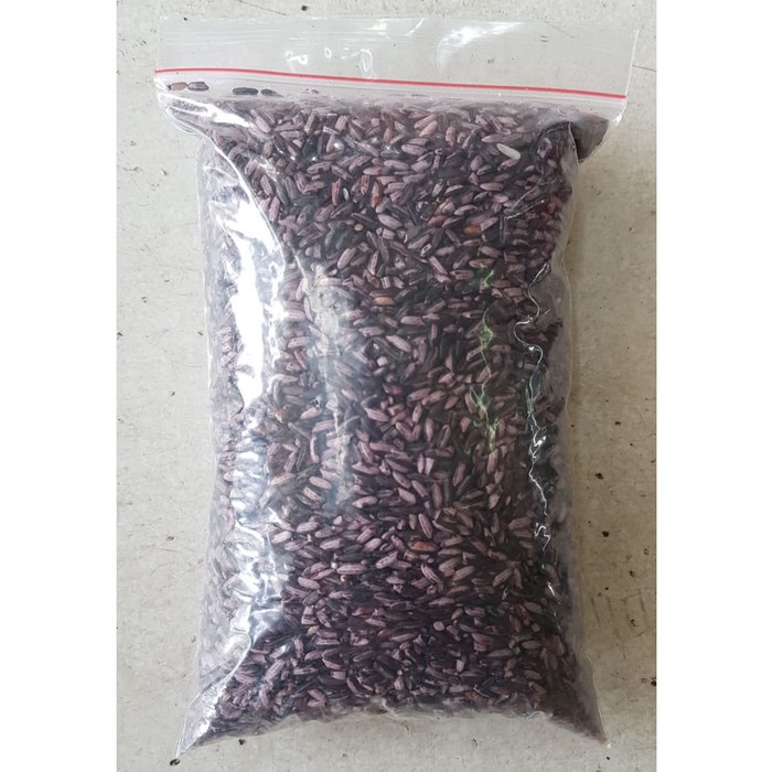 

KETAN-BERAS- KETAN HITAM KUPAS KULIT 1/2 KG -BERAS-KETAN.