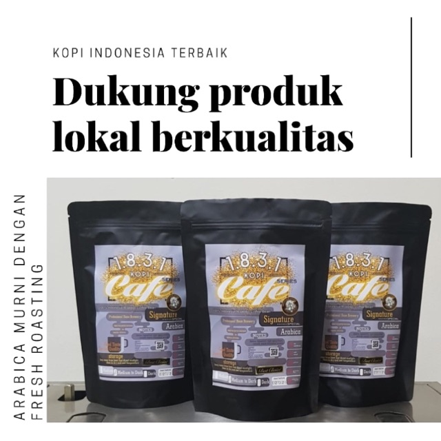 

Promo kopi Arabica Signature 3x@250gr Rp.165.000,-khusus bulan april