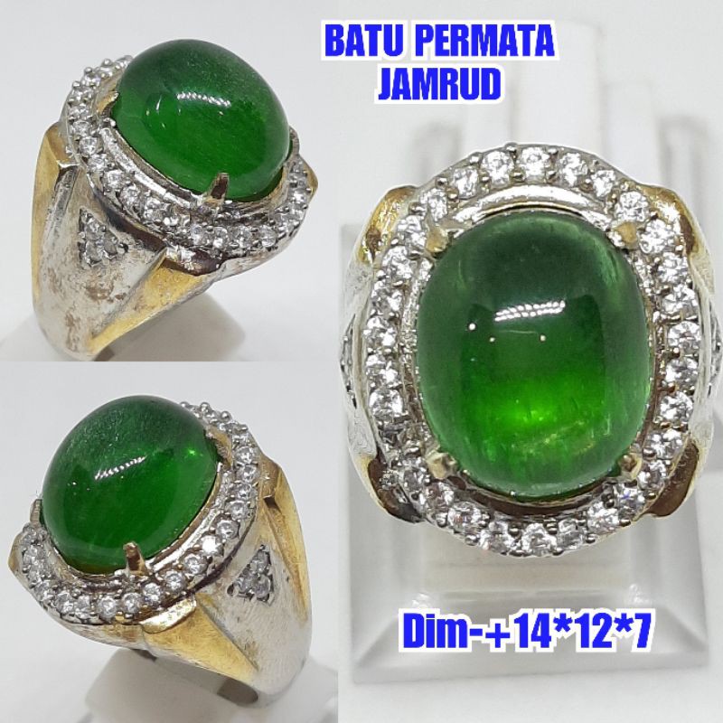 batu jamrud cristal cincin jamrud asli 01
