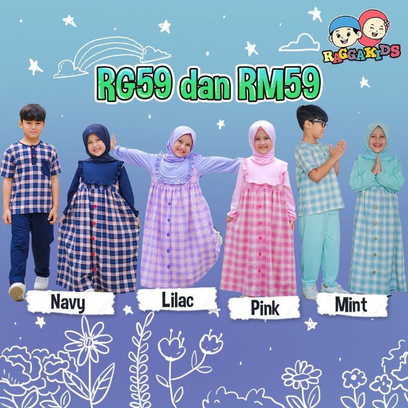Gamis Anak RaggaKids RG 59 / Ragga kids RG59