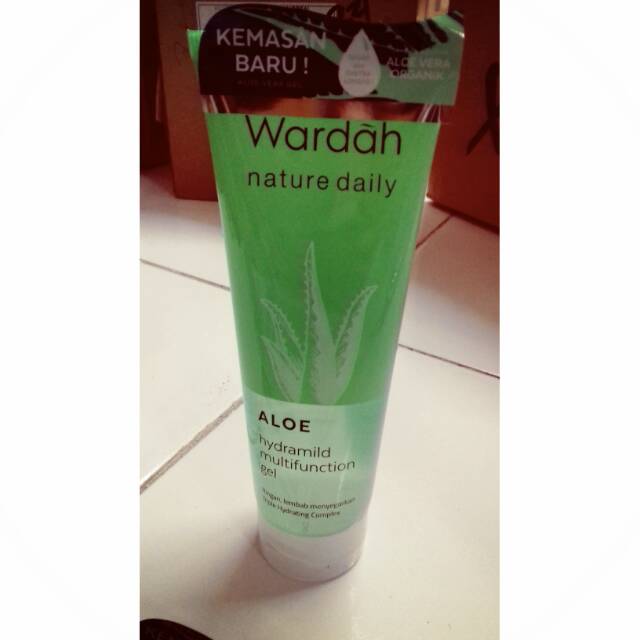 WARDAH ALOE VERA GEL 100ML ORIGINAL 100% MURAH MERIAH
