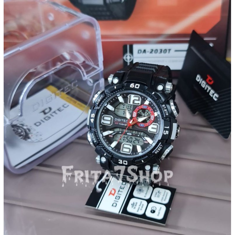 jam tanga pria Digitec sporty digital analog Digitec 2030 original