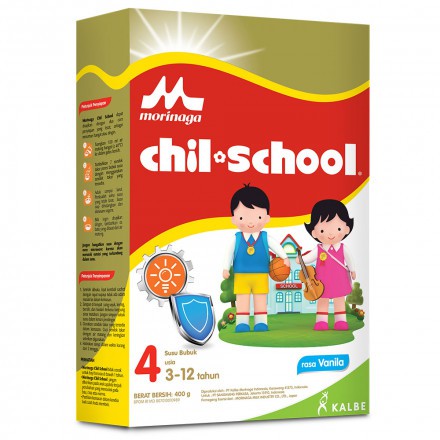 Chil School Gold 400gr Madu/Vanilla/Chocolate/Strawberry