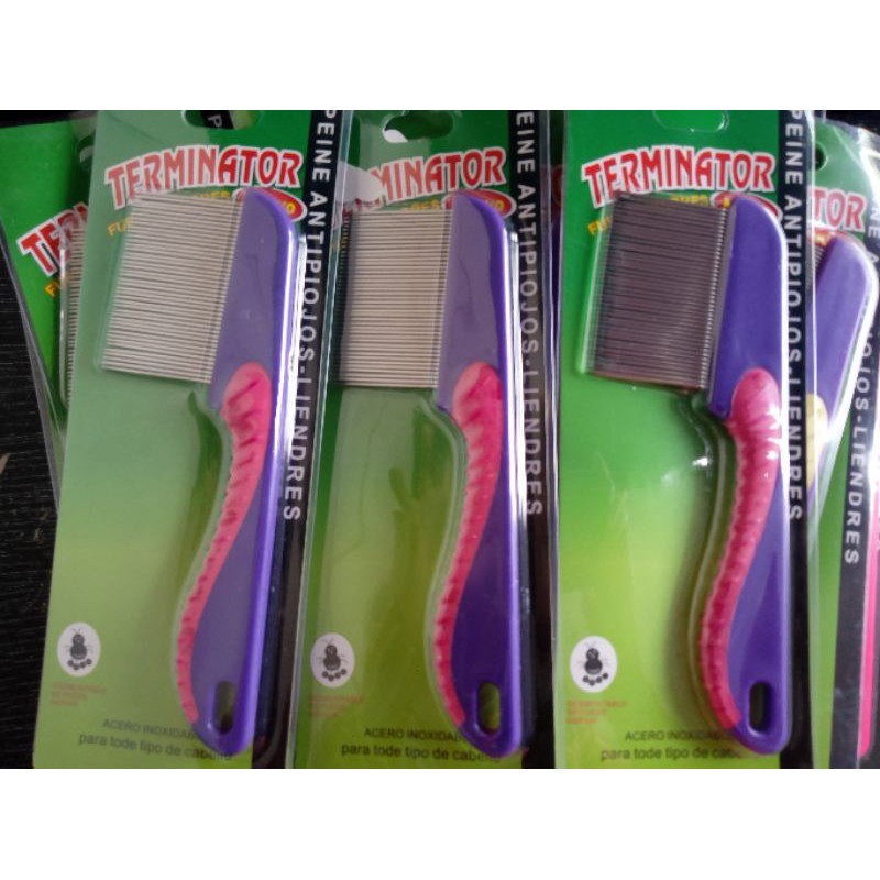 SISIR KUTU KUCING, GROOMING STAINLESS/sisir kutu