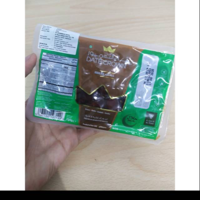 

KURMA KHALAS DATE CROWN-ORIGINAL-KURMA LEZAT& ENAK- 250 gr