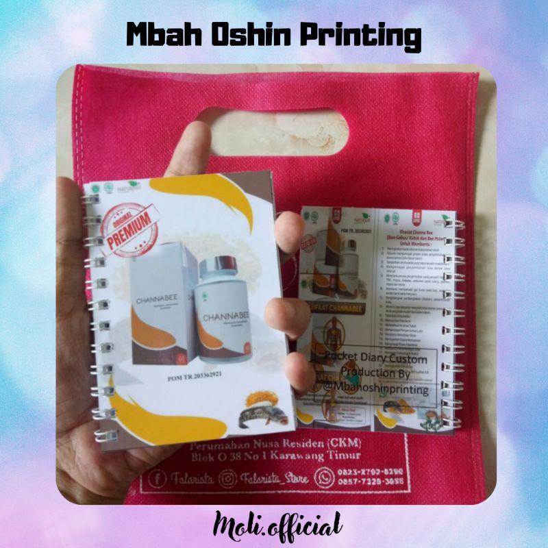 

Notebook Mini Channabee Untuk Bonus Pembelian Kapsul Channabee