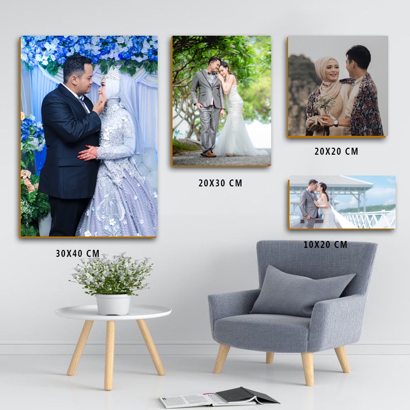 Cetak foto super jumbo 20r+ bingkai murah