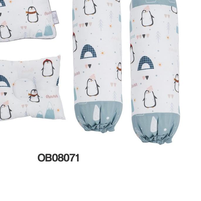 Bantal Bayi Omiland/ Bantal Omiland / Bantal Peyang Omiland / Omiland Bantal Guling Set Bayi Omiland