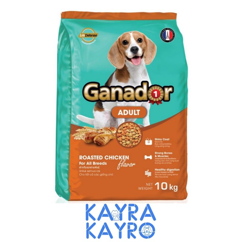 Ganador Adult Dog 10 kg - Makanan Anjing Dewasa
