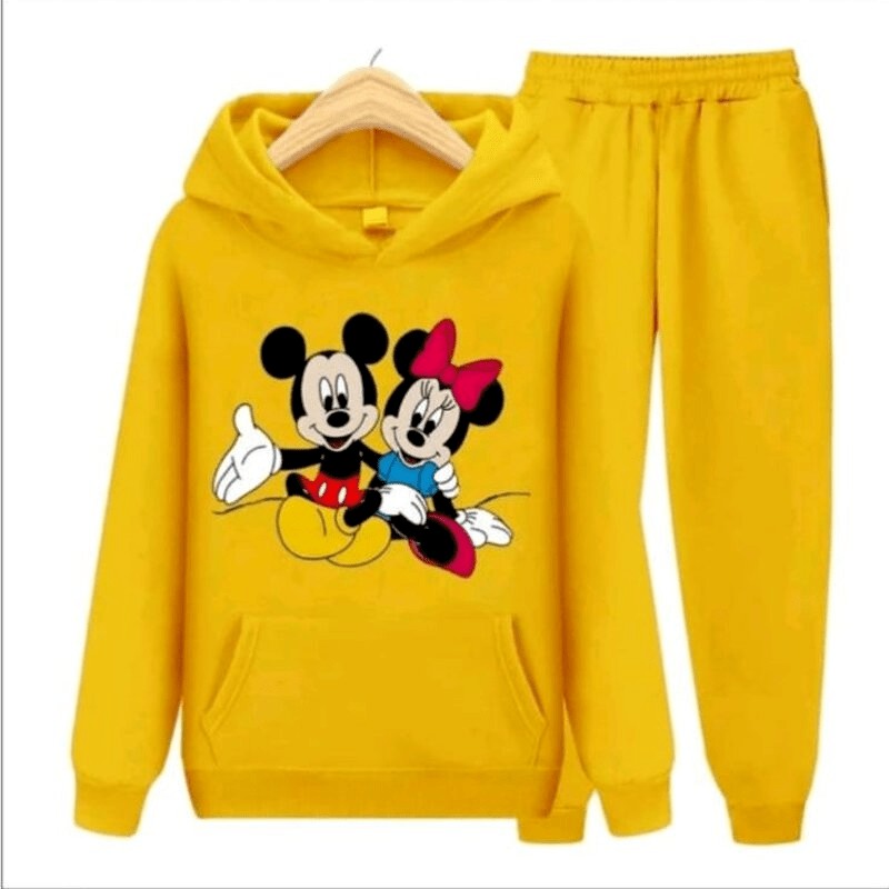 Setelan  Sweater Hoodie Topi Anak MICKEY MOUSE Size S, M, XL