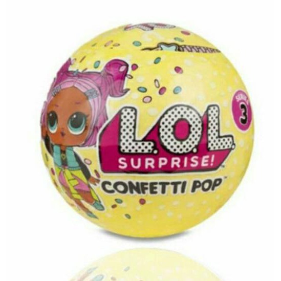 JUAL MURAH LOL SURPRISE CONFETTI POP SERIES 3 HARGA PROMO