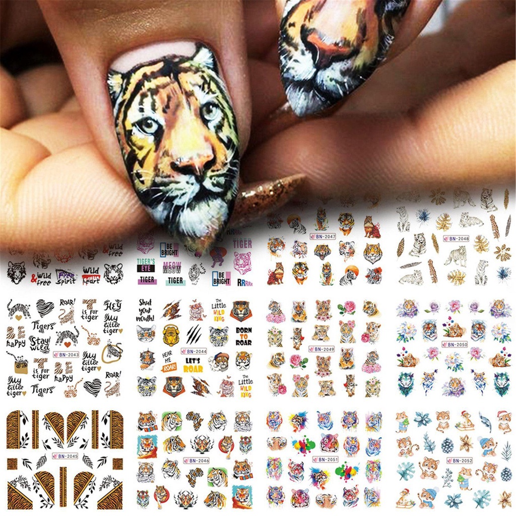Stiker Kuku Transparan Aurora DIY