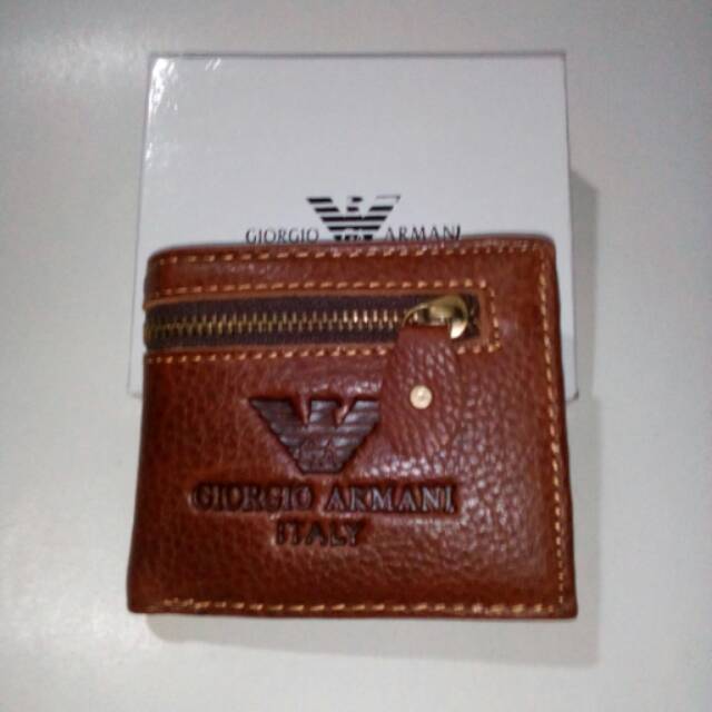 Dompet kulit Asli Branded Giorgio Armani