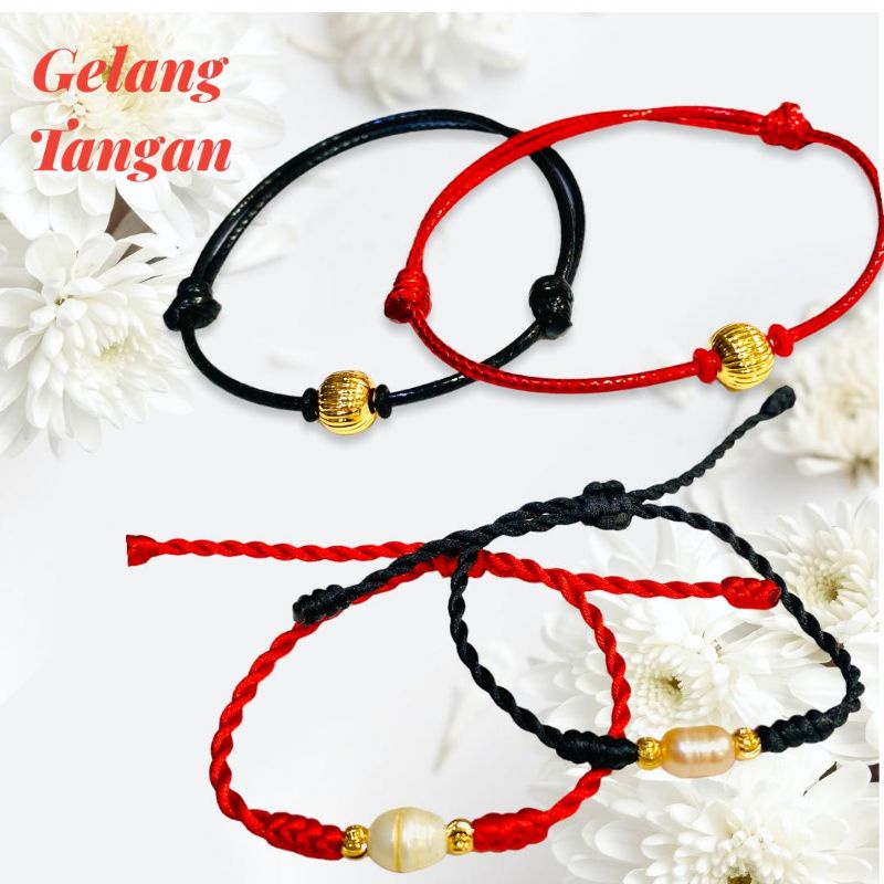 gelang wanita//gelang serut//perhiasan pengganti emas