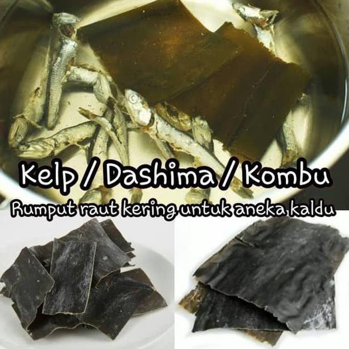 

Sale!!! Dashima / Kelp / Kombu / Seaweed Kering Bahan Kaldu 30G
