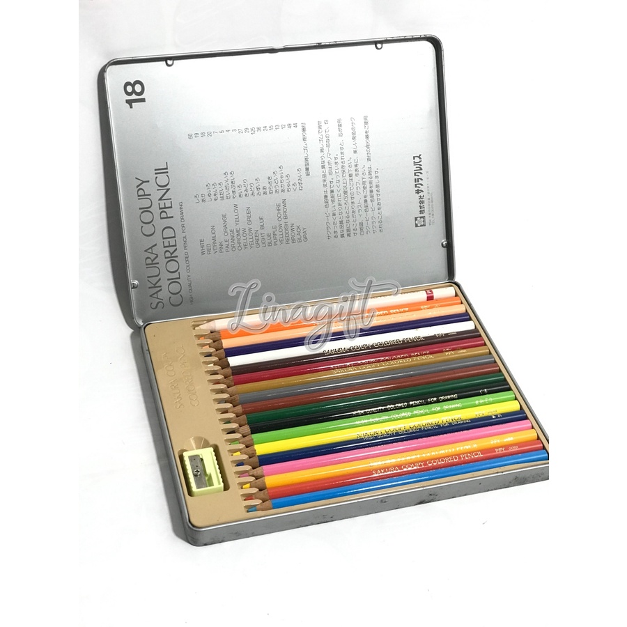 OBRAL CRAYON/PENSIL WARNA/ART SET KIKO SAKURA COLLAN STEADLER TERMURAH