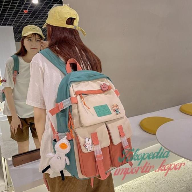 Joshee Tas Ransel wanita backpack wanita backpack pria X9035