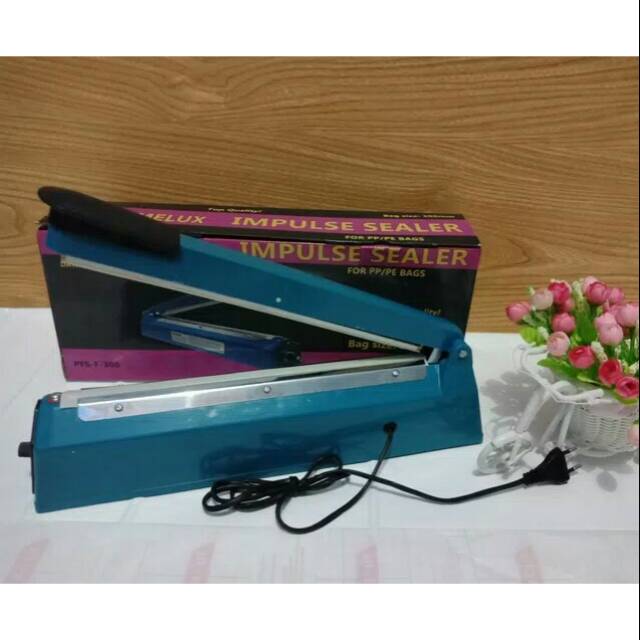 Inpulse sealer alat mesin pres plastik 30cm