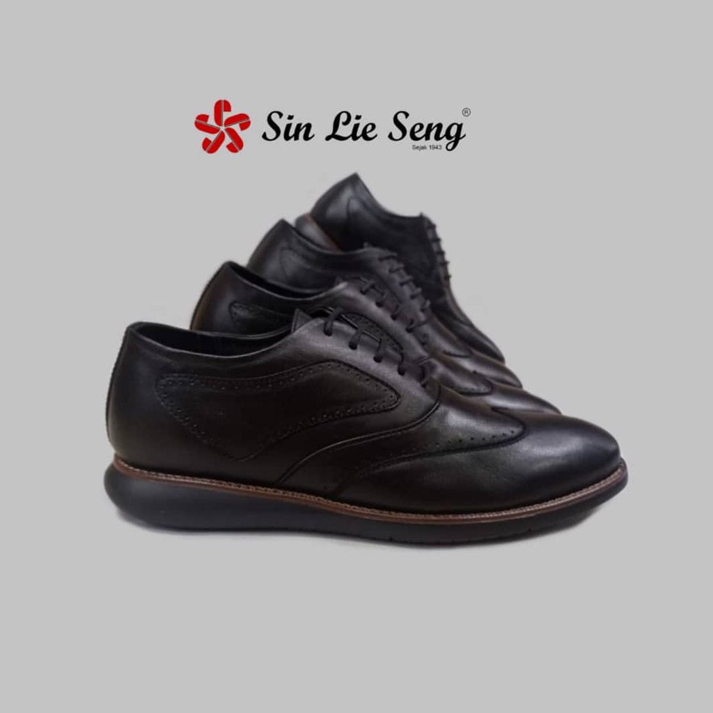 Best Seller Sin Lie Seng Shoes ~~ Sepatu Pantofel Sin Lie Seng Kulit 5502
