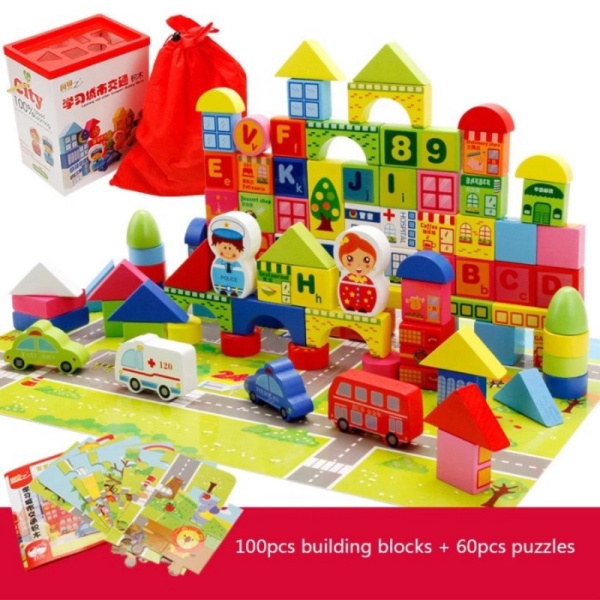 

and Edukasi LEARNING Mainan URBAN Anak Dijual BLOCK Block TRANSPORT Kayu ~ Limited