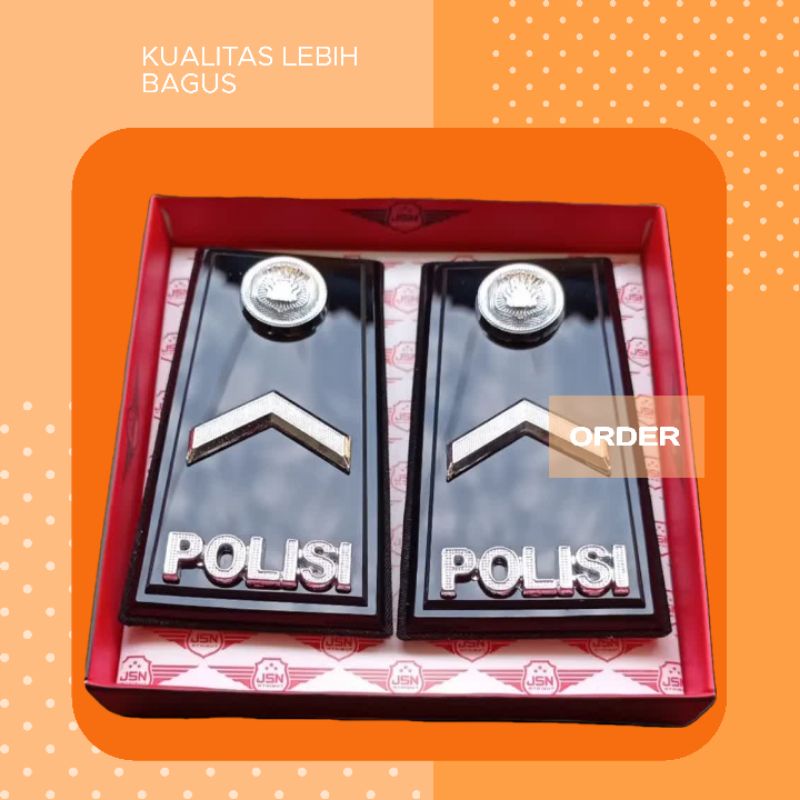 pangkat pdh polri bripda,pangkat bripda,atribut bripda,aksesoris bripda,polisi