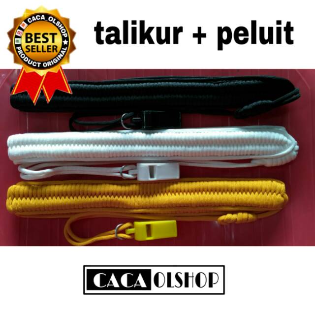 Talikur Satpam Security Hansip Hitam/Putih/Kuning/Merah/Hijau/Ungu