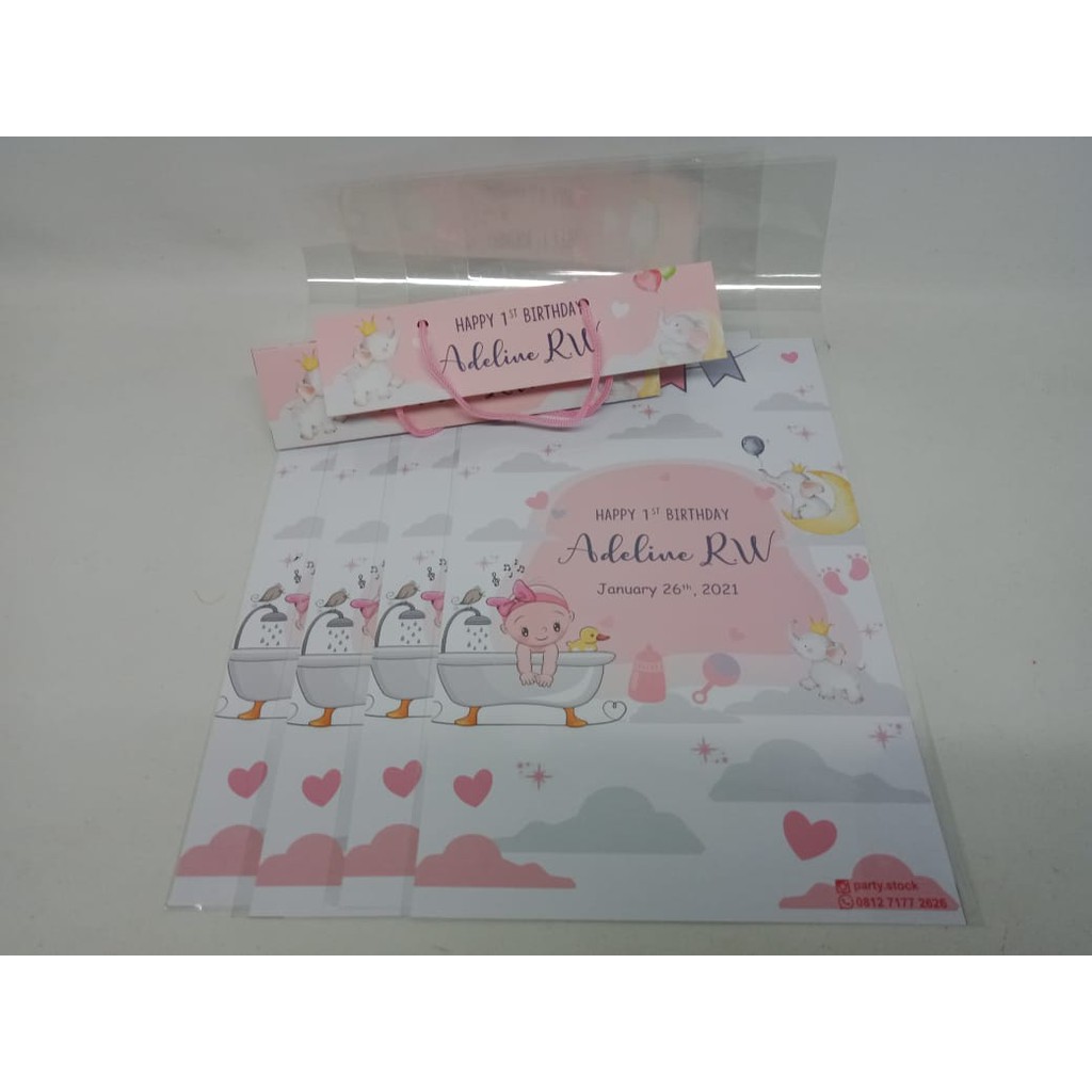 

plastik snack dumbo / kantong snack custom dumbo / plastik bingkisan snack dumbo