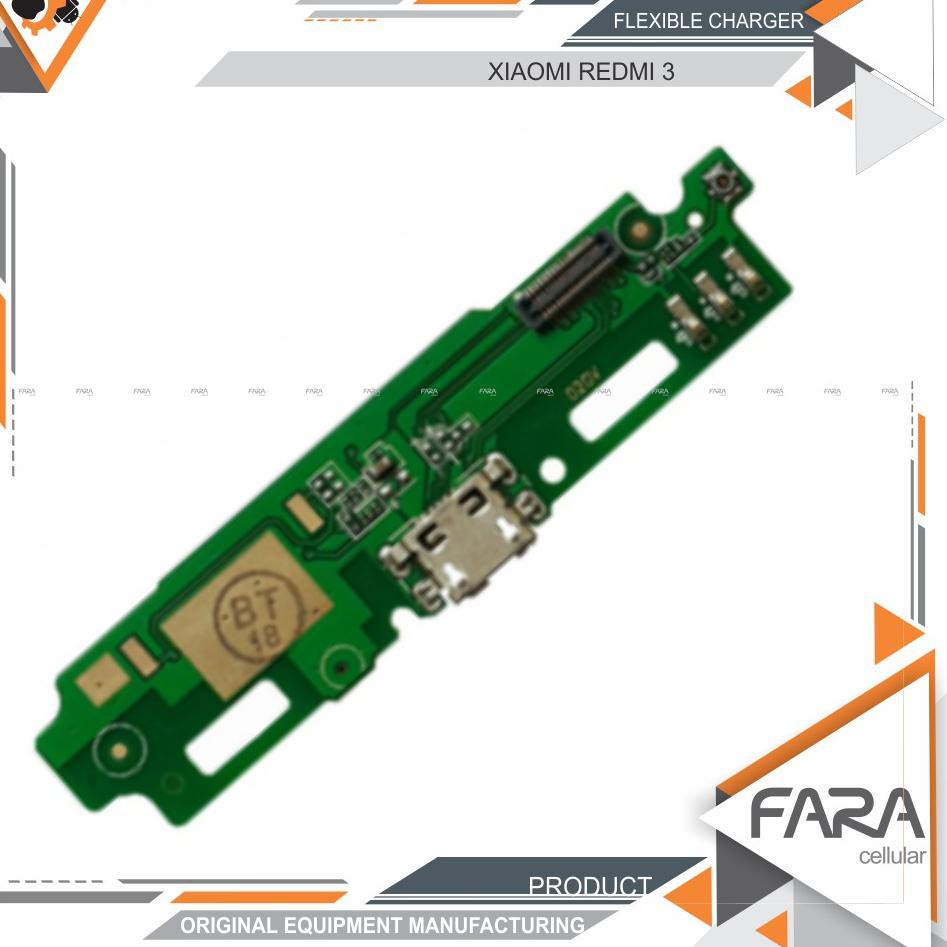 ～ THJ Papan Konektor Charger Charging Port XiaoMi RedMi 3 ORI pcb redmi3 Ready Stock～