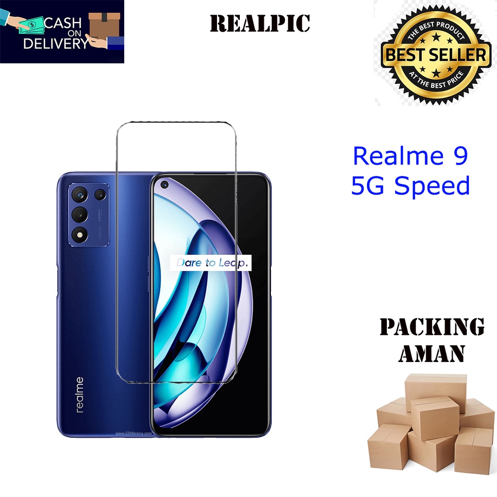 Tempered Glass Realme 9 5G Speed Screen Protector Anti Gores