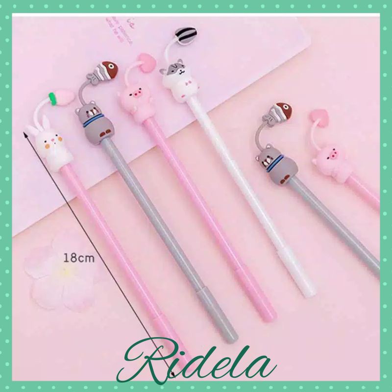 

[RC196] - PULPEN GEL KARAKTER CARTOON ANIMAL PENA GEL CARACTER KUCING / RIDELA SUMBAR