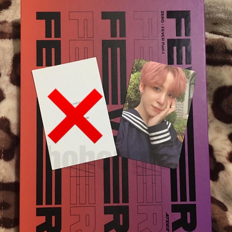 ATEEZ PC/PHOTOCARD BENEFIT KTOWN4U YUNHO