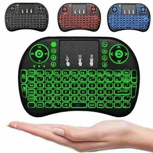 SOHA KYB-001 i8 Mini Wireless Keyboard Backlit for Android TV Box / CCTV / PC Plus Ada Lamp