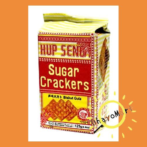 HupSeng Sugar Crackers / Biskuit Gula / Hup Seng Manis mini 125g