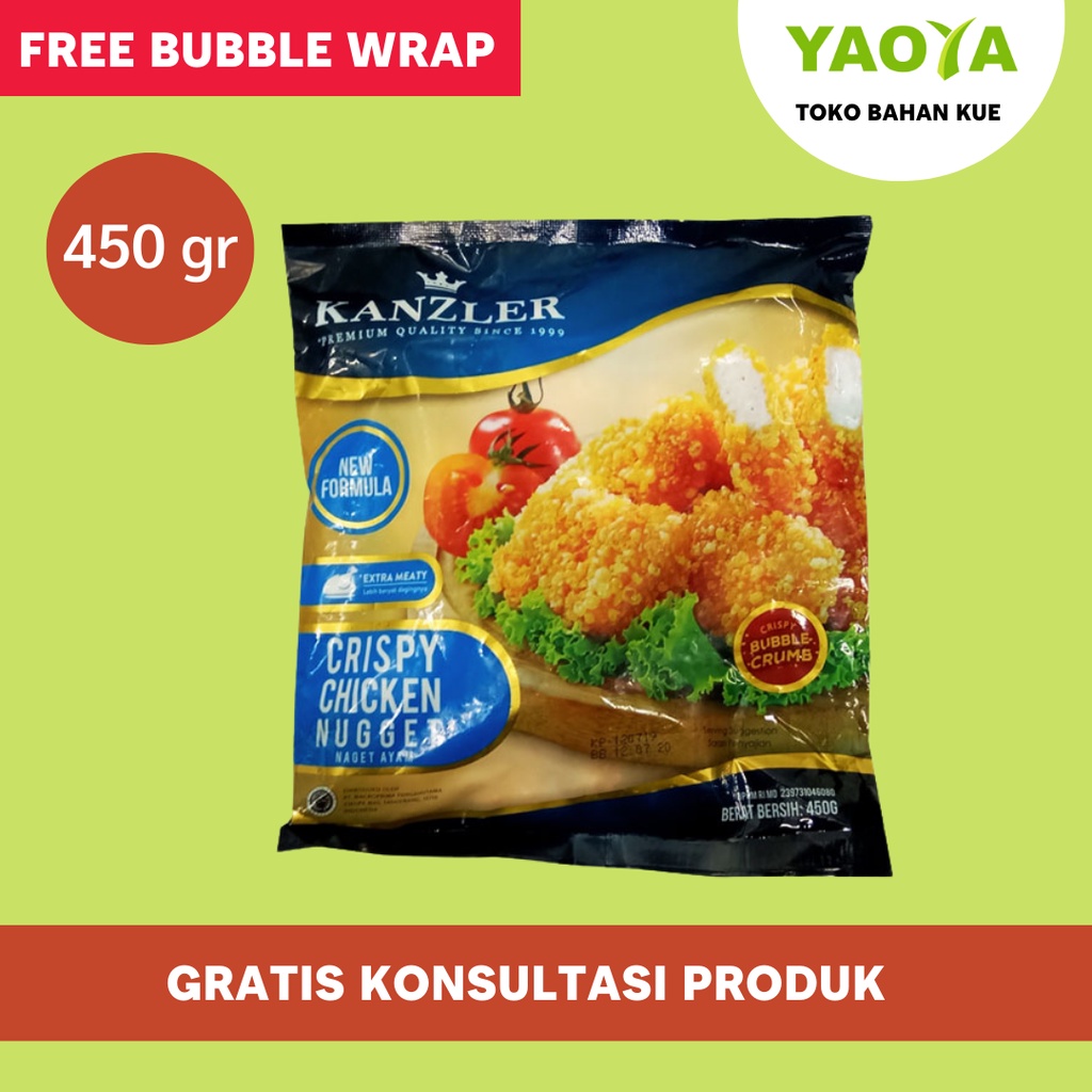 

KANZLER CHICKEN NUGGET CRISPY 450G