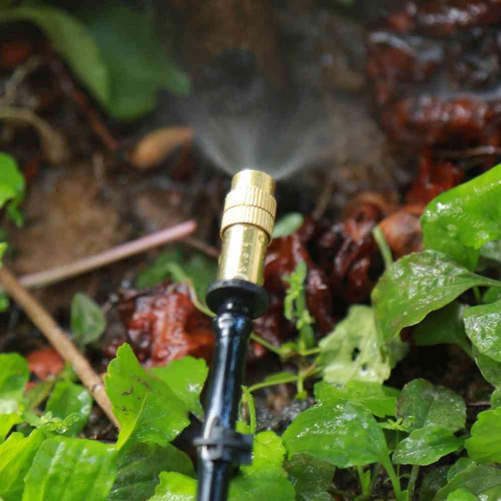 Solighter 10pcs Misting Nozzle Cool Down Watering Spray Peralatan Atomizer Irigasi Taman Atomizing sprayer